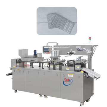 Automatic thermoforming tablet blister packaging machine for packaging tablets and capsules